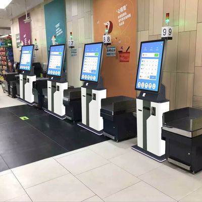 Αγορά Android Self Cashier Machine Kiosks Checkout Self Pay Cash Μηχανή online manufacture
