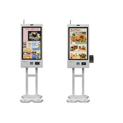 Αγορά Customized 21.5inch POS System Floor Stand or Wall Mount Touch Screen Self Service Payment Food Ordering Kiosks for Restaurant online manufacture