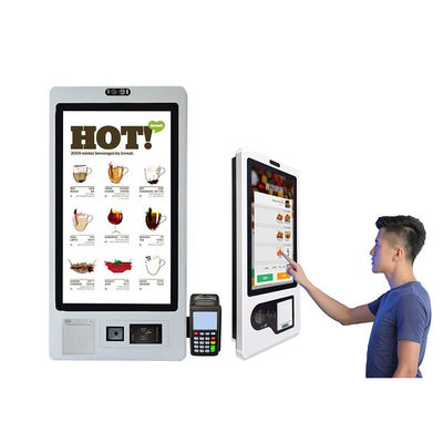 Αγορά Self Service οθόνη αφής Kiosk Restaurant Περίπτερο πληρωμών με μετρητά με συσκευή ανάγνωσης καρτών online manufacture