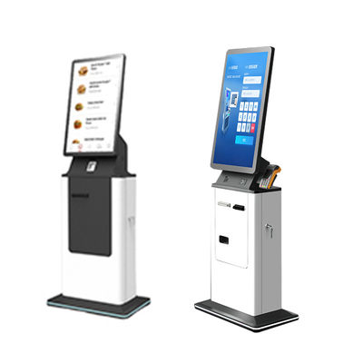 Αγορά 27 32 ιντσών Touch Hotel Self Service Check in Kiosk Self Service Card Reader Printer Floor Standing Payment Kiosk Machine online manufacture