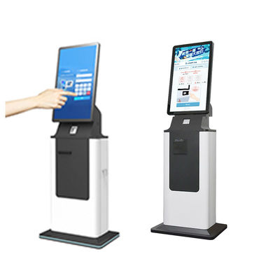 Αγορά Προσαρμοσμένο ξενοδοχείο Self Check in Checkout Kiosk Touch Screen Self Service Kiosk πληρωμής με αναγνώστη QR κώδικα και θερμικό εκτυπωτή online manufacture