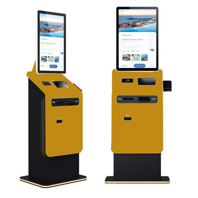 Αγορά 27 32 Inch Floor Standing Touch Screen Self Cash Dispenser Coin Recycler Android Bill Acceptor Printer Payment Kiosk Terminal online manufacture