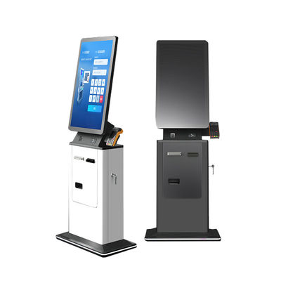 Αγορά Hotel Check in Kiosk with Touch Screen Passport Scanner Card Reader Ticket Printer Gaming Parking Ticket Payment Kiosk Machine online manufacture