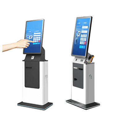 Αγορά 27 32 Inch Floor Standing Touch Screen Self Cash Dispenser Coin Recycler Android Bill Acceptor Printer Payment Kiosk Terminal online manufacture