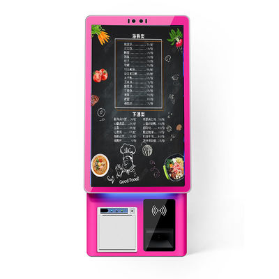 Αγορά 21.5 Inch Desktop Touch Self Service Ordering Kiosk Receipt Printing Card Reader Card Reader Scanning Cashless Payment Kiosk online manufacture