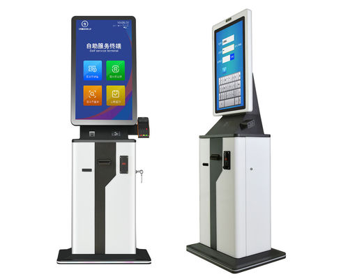 Thermal Printer Card Dispenser Kiosk Hotel Check In Ticket Dispenser Kiosk