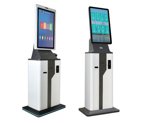 Ηλεκτρονική πρόσβαση στο αεροδρόμιο Check In System Kiosk With Card Reader and Printer
