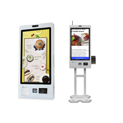 Supermarket 21.5 Touch Screen Ordering Kiosk Checkout Μηχανή πληρωμής