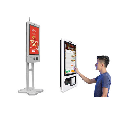 32 ιντσών Self Checkout Machines Kiosk Αυτόματο μηχάνημα αυτόματης παραγγελίας με οθόνη αφής