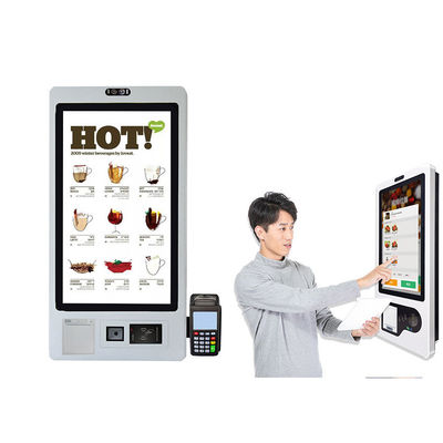 Win Self Ordering Kiosk For Restaurants Machine 1920*1080