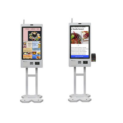 Κιόσκι οθόνης αφής με οθόνη αφής 24 32 ιντσών Self Cashier Machine Mcdonalds Self Order Payment