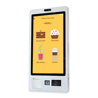 Self Service Εστιατόριο Win Touch Screen Kiosk Menu POS Πληρωμή Παραγγελία φαγητού