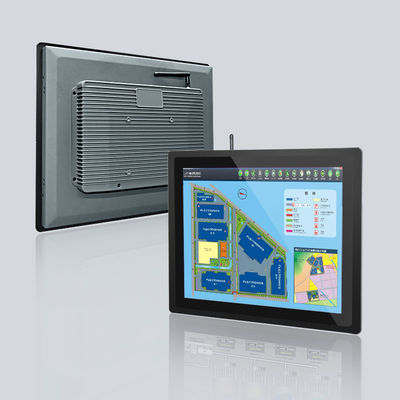 Οθόνη αφής Android Ip65 με μαύρη οθόνη αφής 19 ιντσών Industrial Lpt Touch