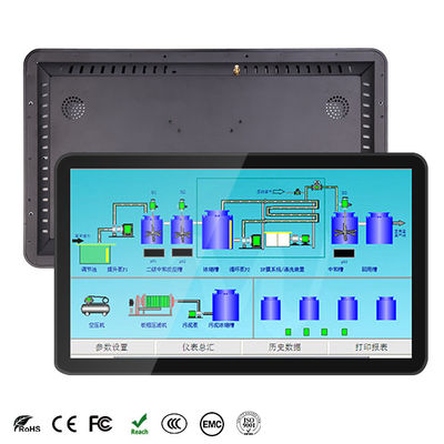 Ανθεκτική οθόνη αφής PC με οθόνη αφής Quad Corevandal-Proof