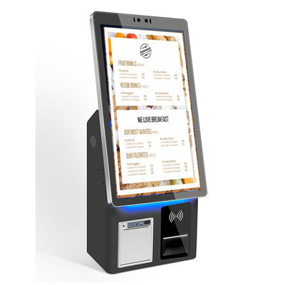 15.6 ιντσών Κιόσκι Pcap Φόρο Stand Self-Service Ψηφιακό Κιόσκι Εικονικής Εικονικής Εικόνας Με Πινακό