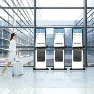 Προσαρμόσιμο βιομετρικό περίπτερο στάθμευσης για ασφαλή επεξεργασία πληρωμών