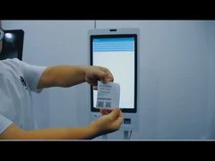 Προβολή Crtly Περίπτερο παραγγελιών αυτοεξυπηρέτησης 21,5 ιντσών για εστιατόριο φαστ φουντ Δέχεται επίδειξη πληρωμών